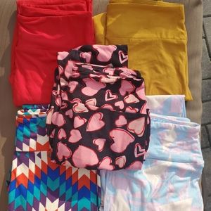 5 pairs of LuLaRoe leggings